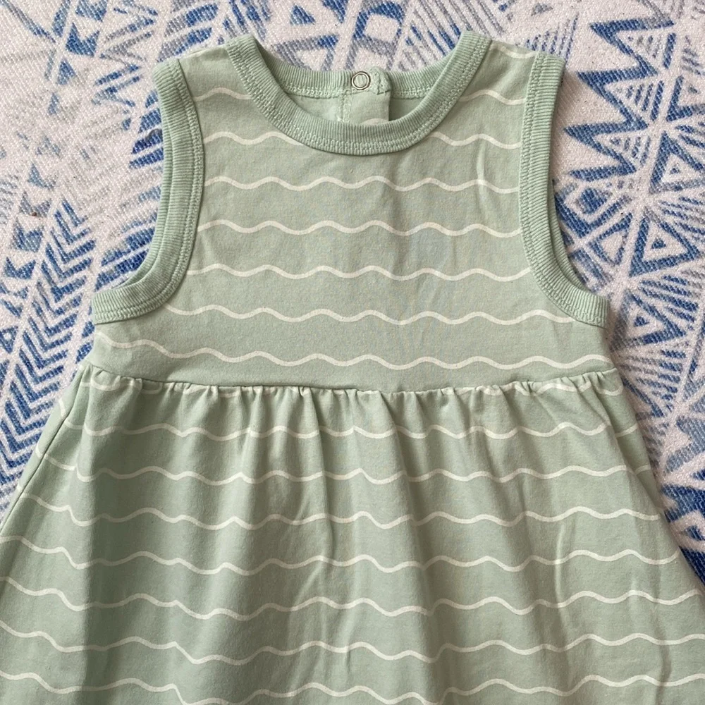 24 Month Green Dress Set - Picture 2 of 7